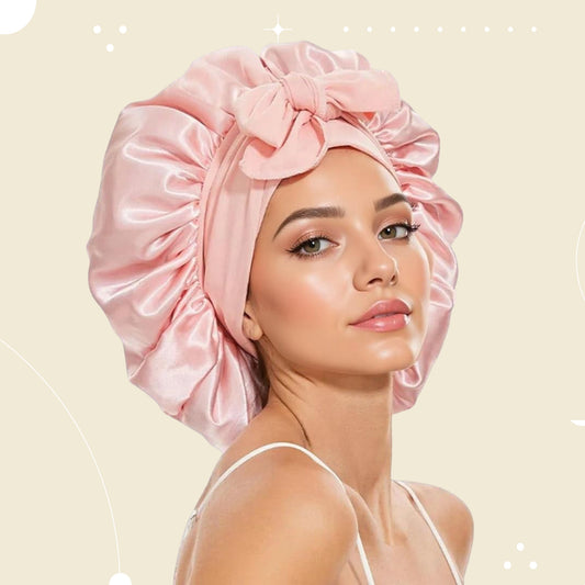 Luxury Silk Bonnet - Stays On All Night Guaranteed