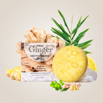 Natural Solid Shampoo Bar Formula - Fast and Dense Hair Growth
