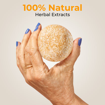 Natural Solid Shampoo Bar Formula - Fast and Dense Hair Growth