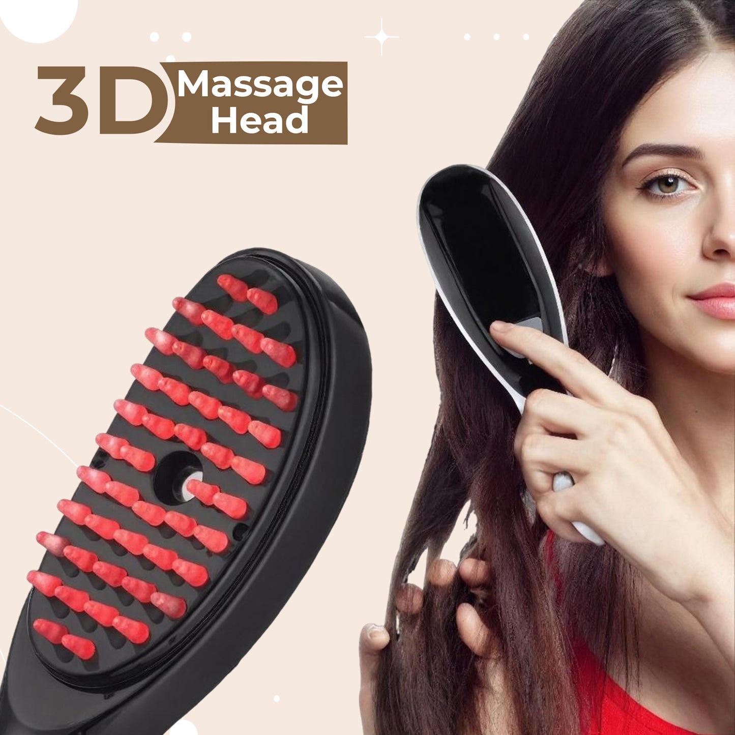 Scalp Massager Spray Brush - Science-Backed Brush