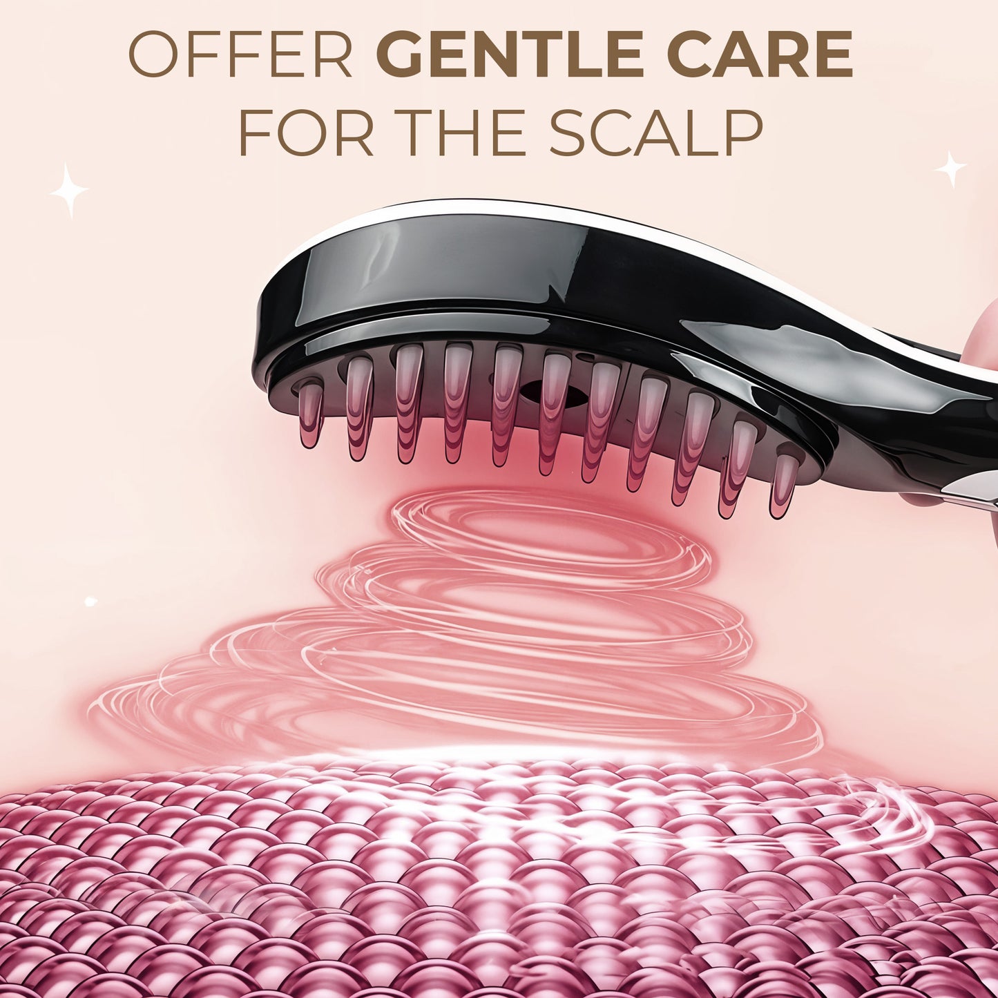 Scalp Massager Spray Brush - Science-Backed Brush