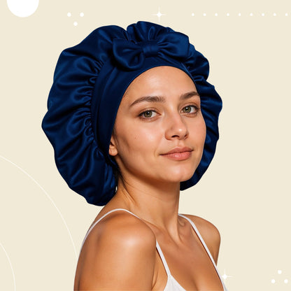 Luxury Silk Bonnet - Stays On All Night Guaranteed