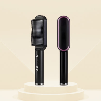 2 in 1 Professional Straightening Brush + Hair Comb