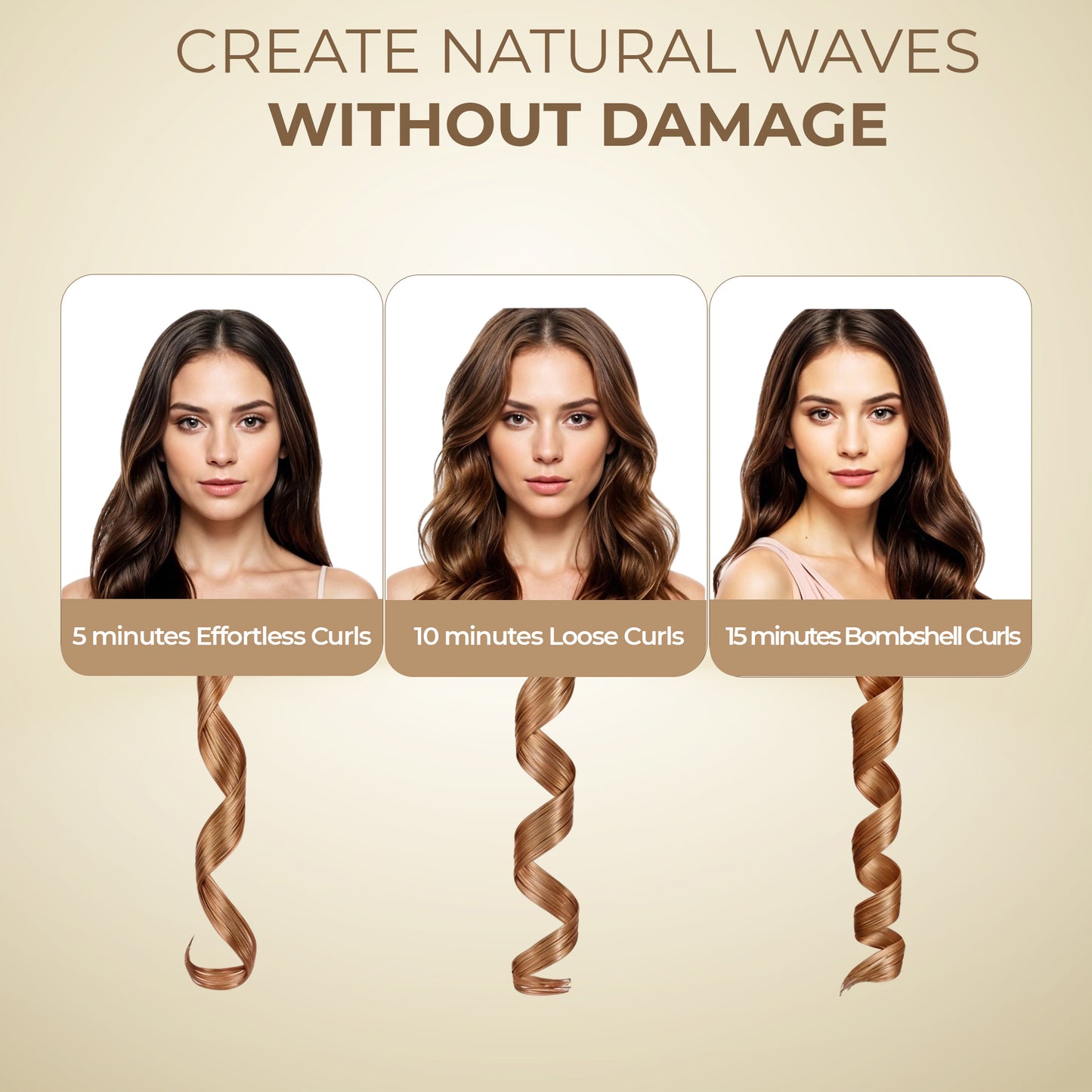 Premium Hair Curler for Effortless Waves At Home