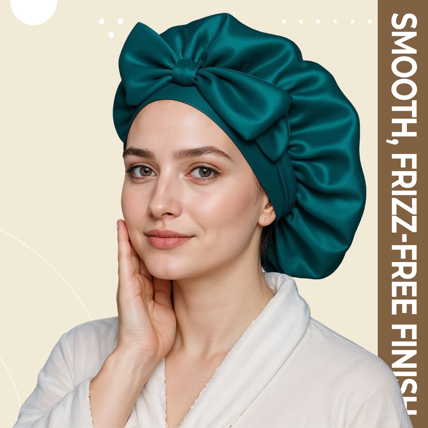 Luxury Silk Bonnet - Stays On All Night Guaranteed