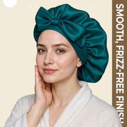 Luxury Silk Bonnet - Stays On All Night Guaranteed