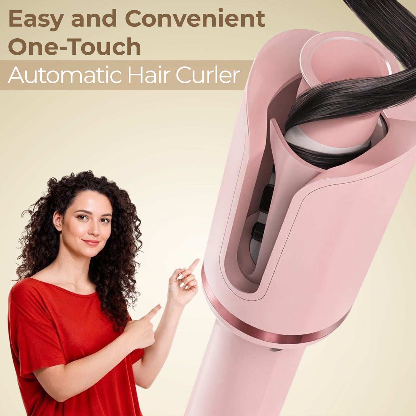 Premium Hair Curler for Effortless Waves At Home