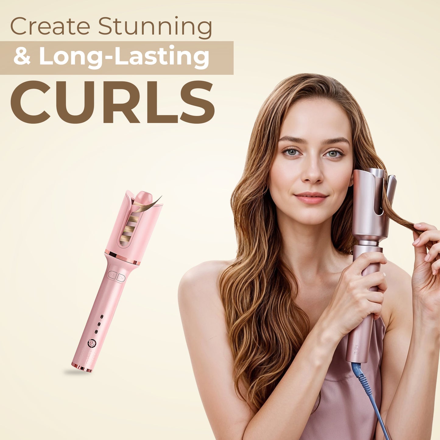 Premium Hair Curler for Effortless Waves At Home